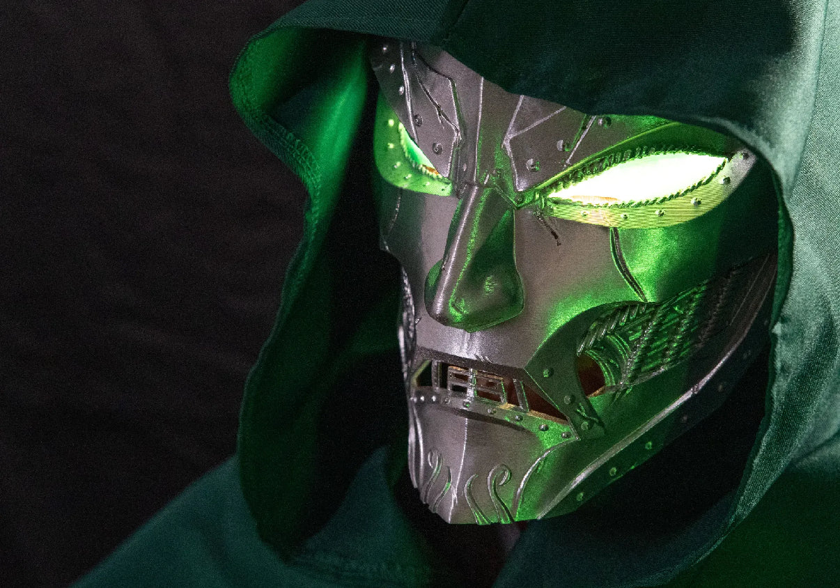 Dr. Doom mask (life size) - marvel