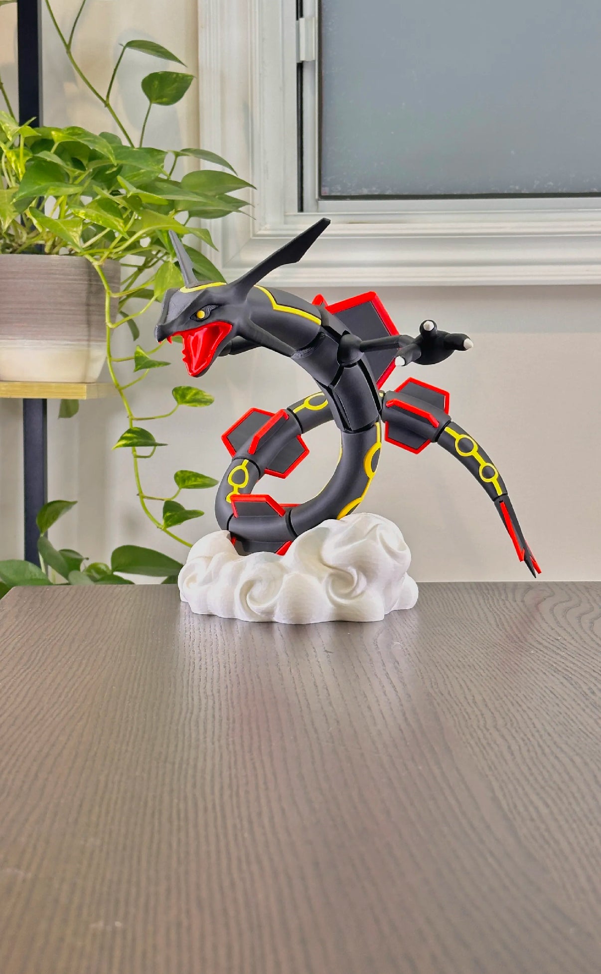 Rayquaza (Pokemon) Fully disassembled 23cm tall