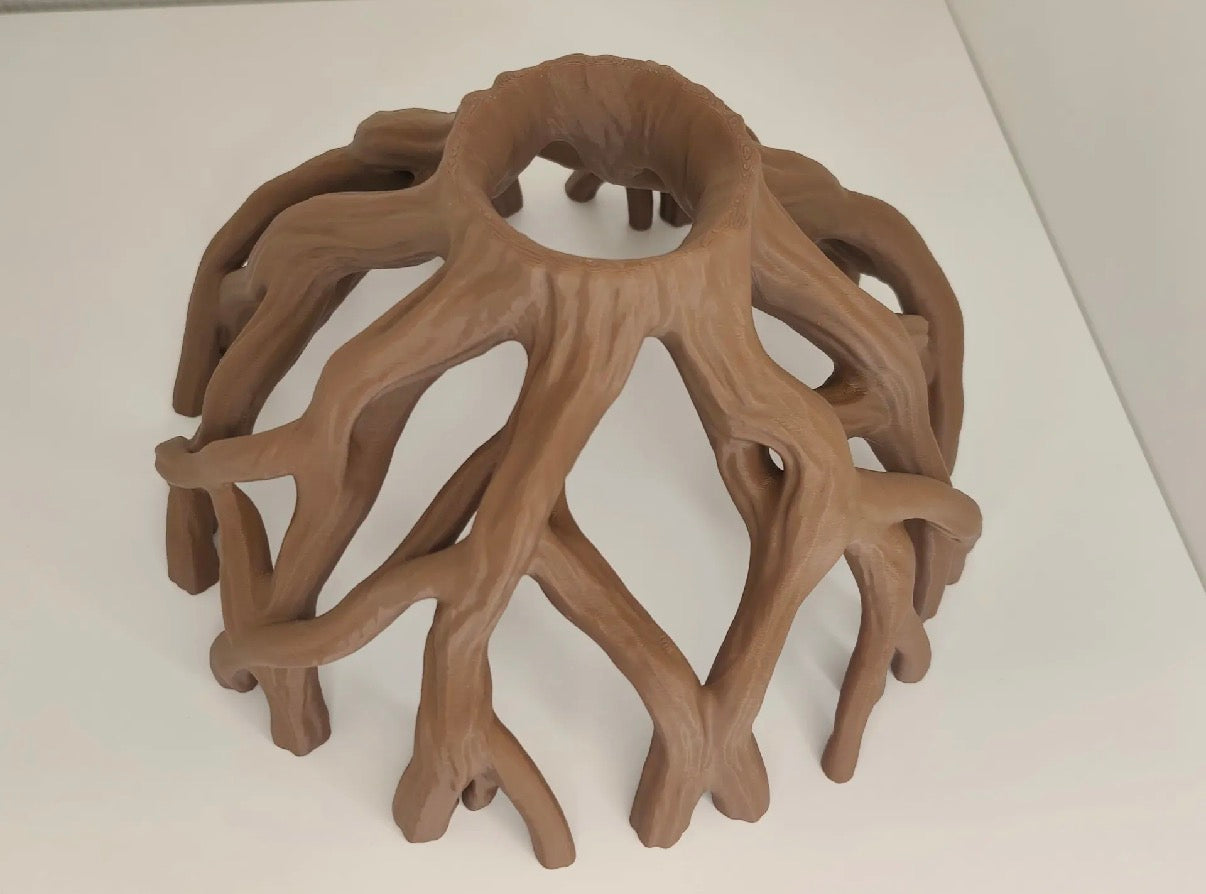 Natural Mangrove Stump Hideout Aquarium Decoration