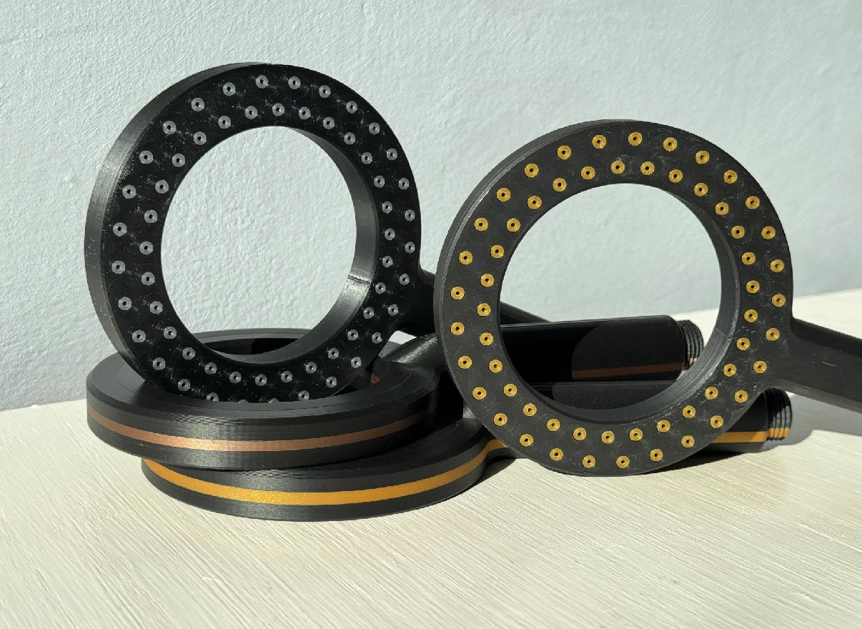 Custom Halo Ring Shower Head – Modern, Spa-Inspired Design V2