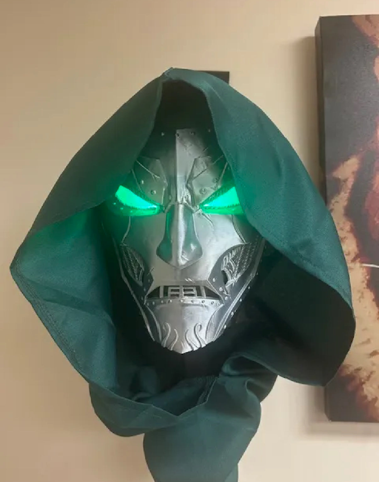 Dr. Doom mask (life size) - marvel