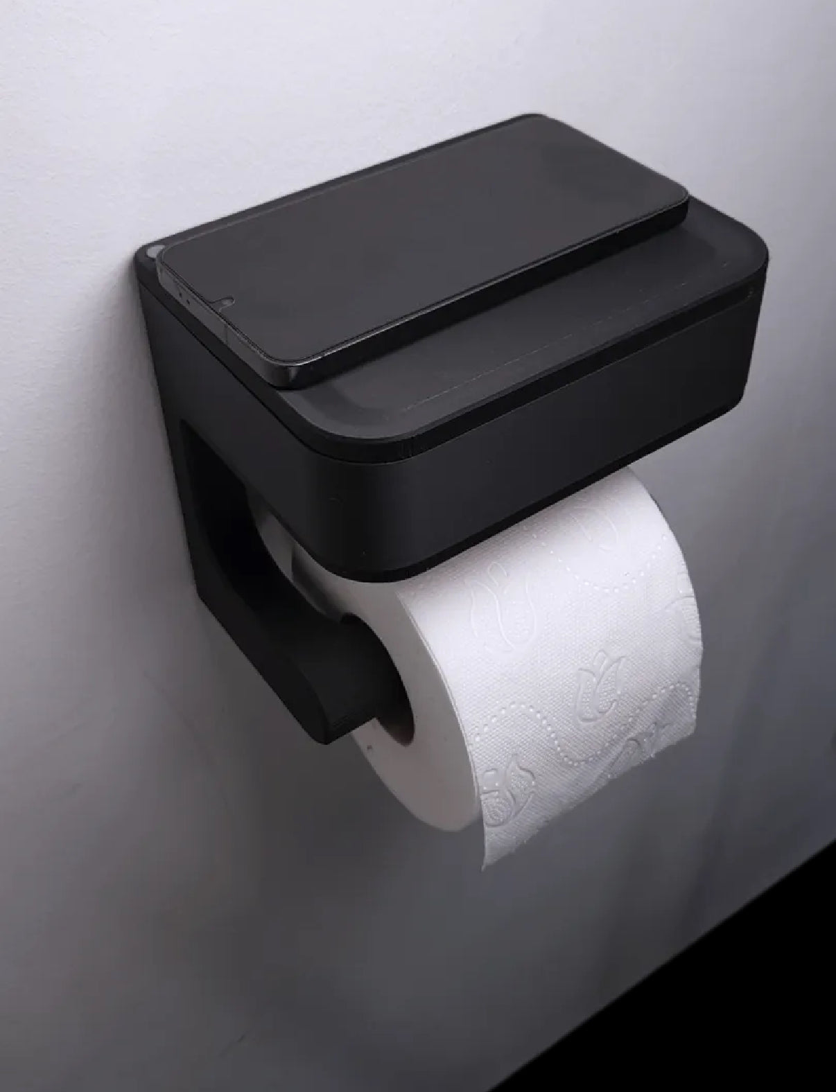 Modern Compartment Toilet Paper Holder
