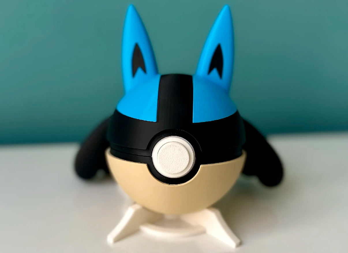 Lucario Ball - Pokemon - Pokeball Functional