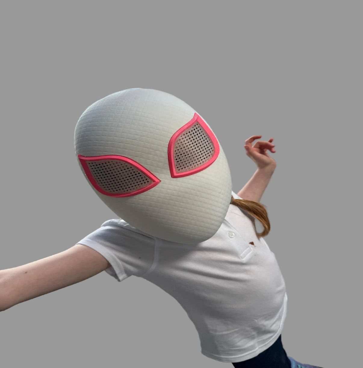 Helmet / Gwen Stacy Spider-Verse Inspired