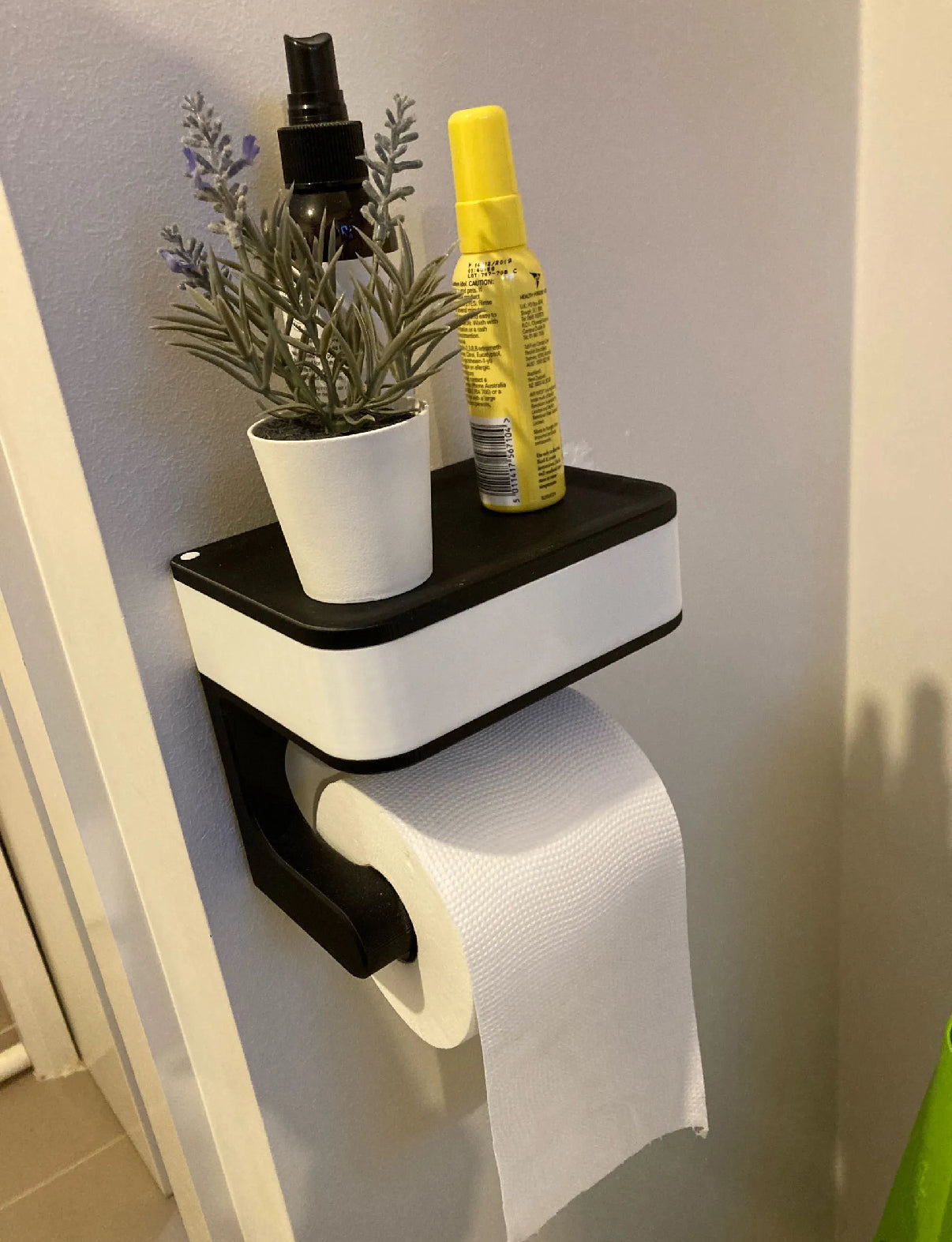 Modern Compartment Toilet Paper Holder