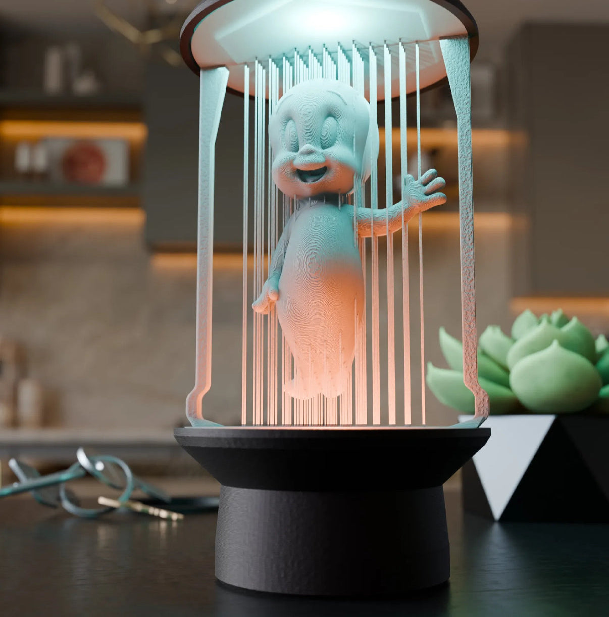Casper The Ghost-Inspired String Lamp