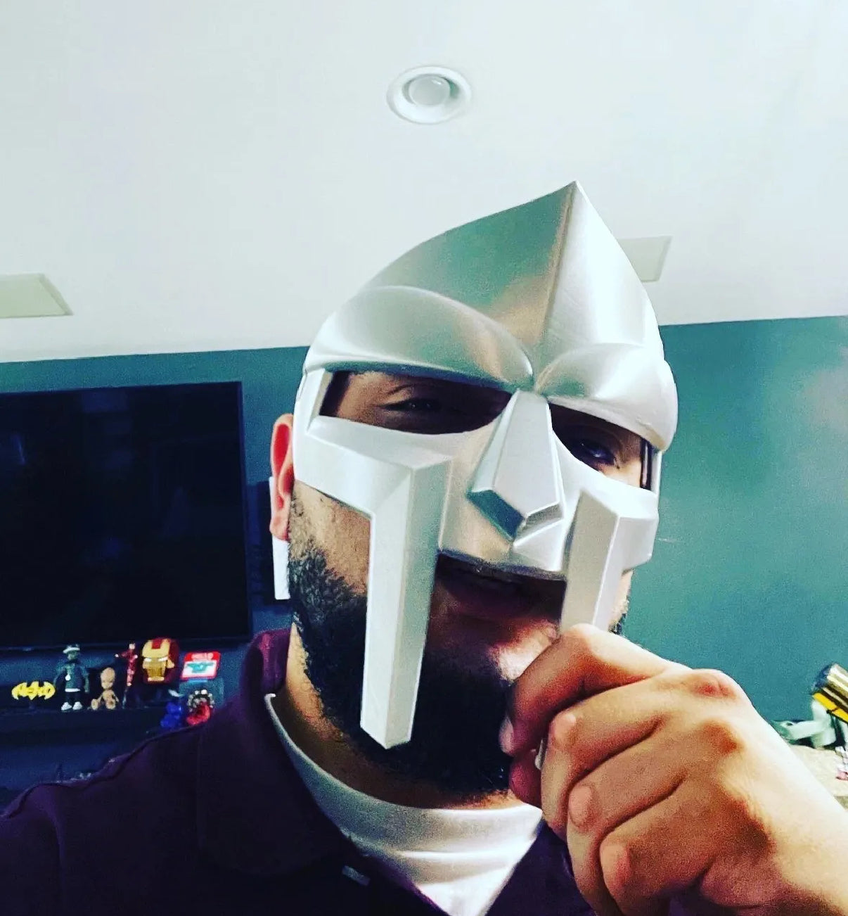 Mf DOOM gladiator mask