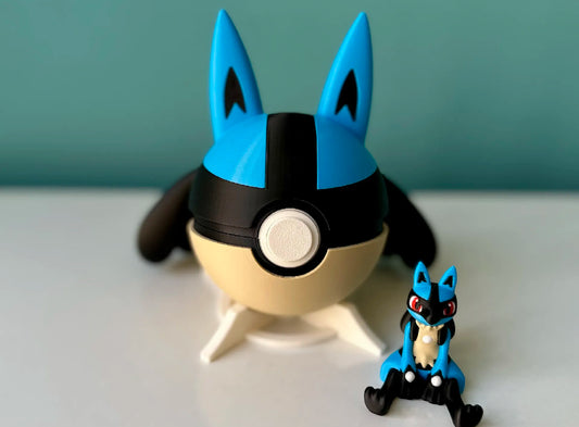 Lucario Ball - Pokemon - Pokeball Functional