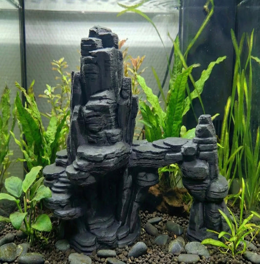 Aquarium Terrarium Rock Mountain Formation