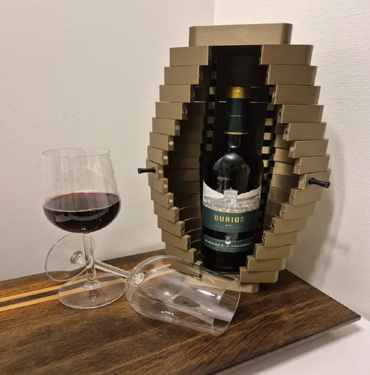 Folding Door Wine Box (lights and liquors are not included)