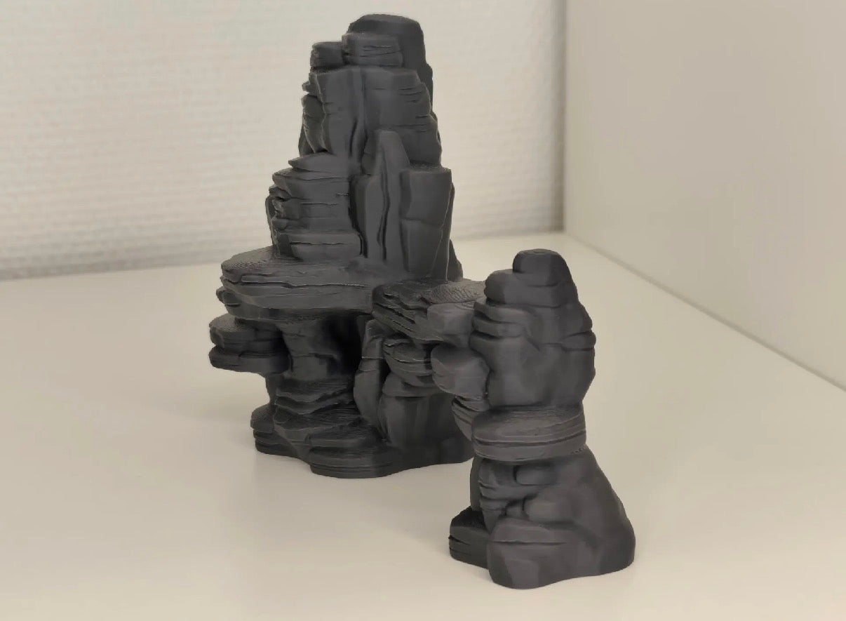Aquarium Terrarium Rock Mountain Formation