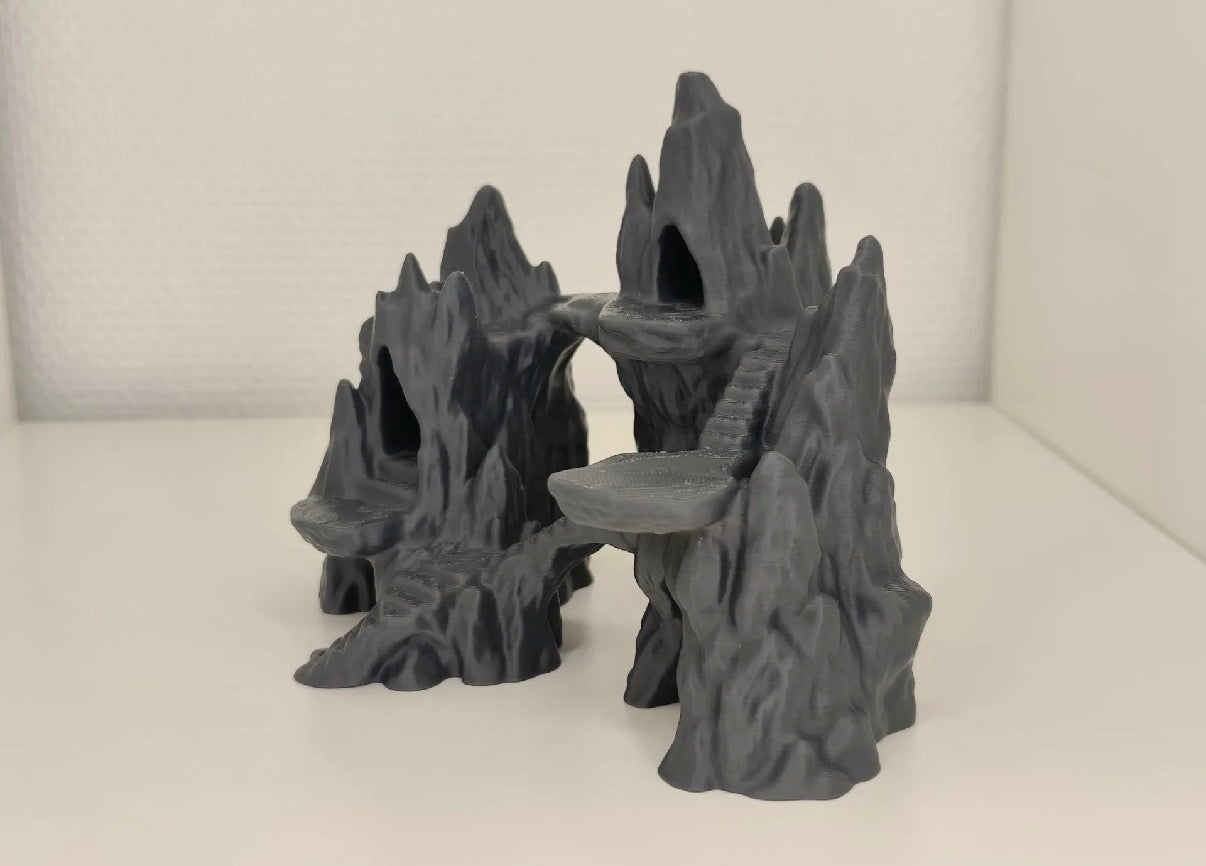 Aquarium Terrarium Fantasy Rock Stone Fortress