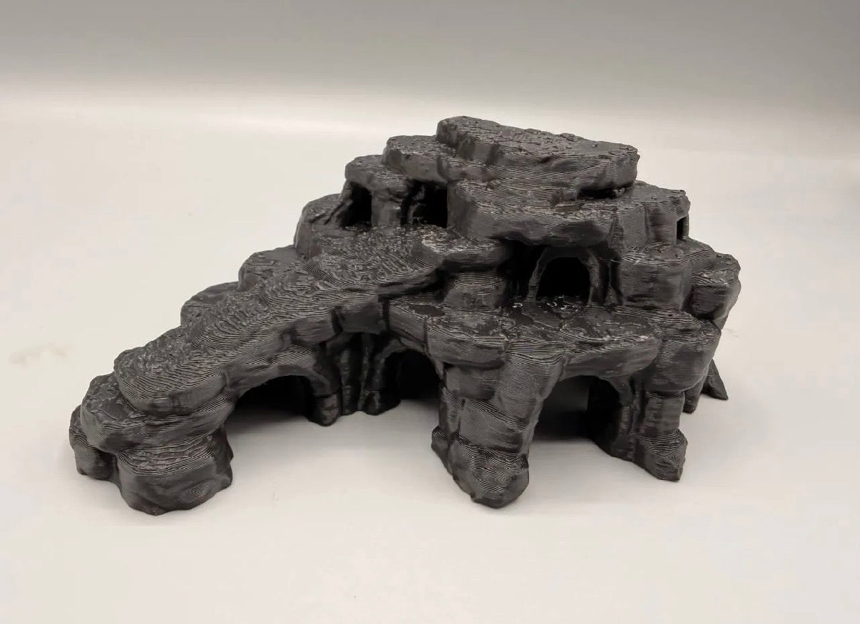Desert cave aquarium