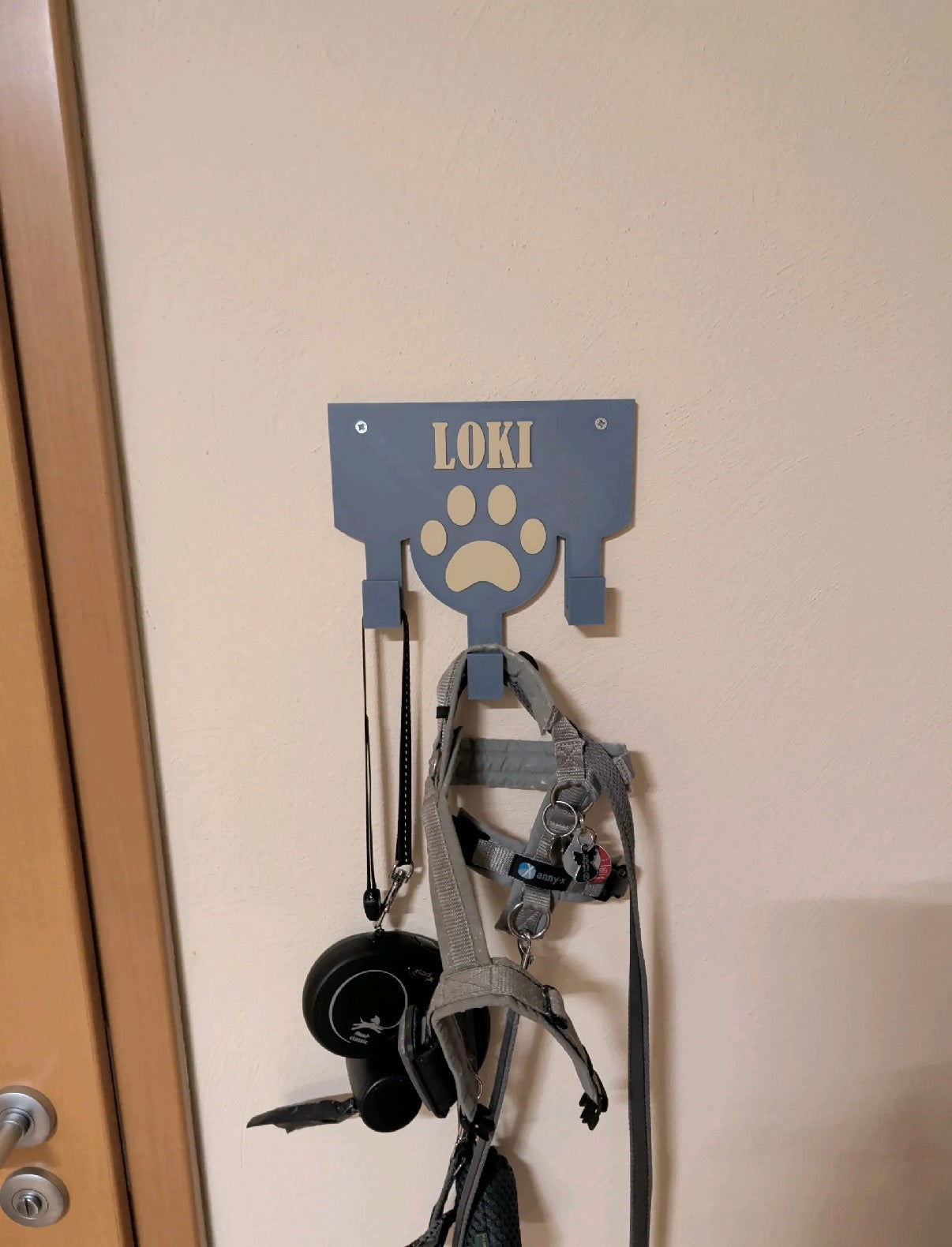Dog Leash Holder with Name - customizable