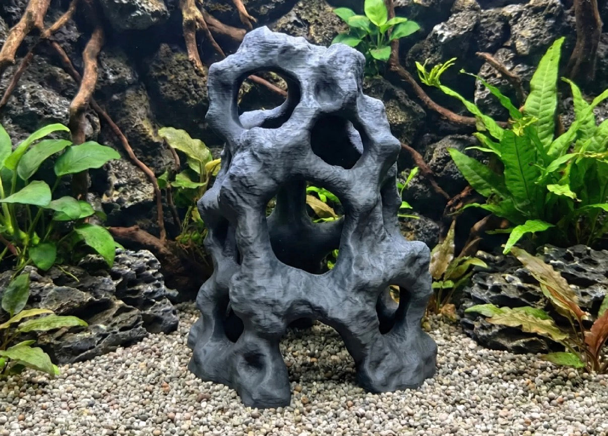 Reef Rock Tall Aquascape Aquarium Cave