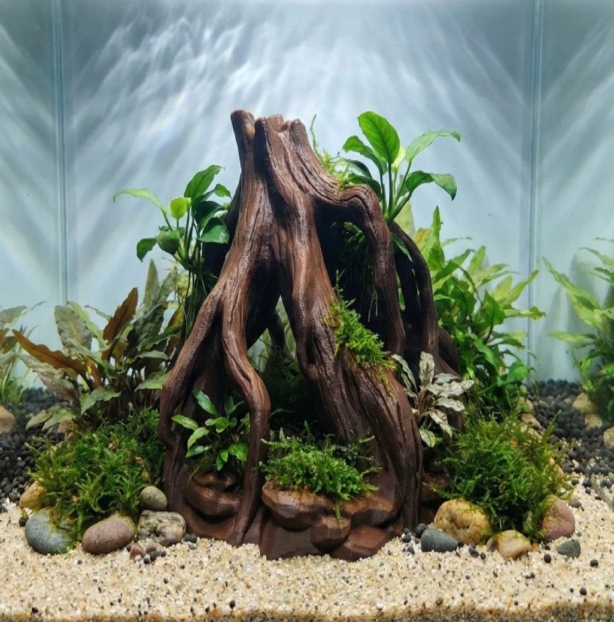 Aquarium Terrarium Tall Mangrove Root Cave