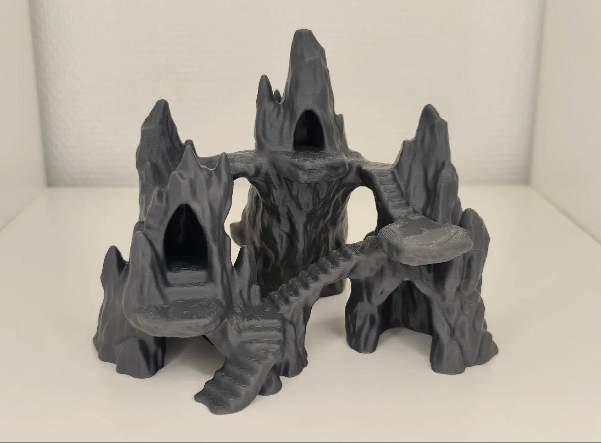 Aquarium Terrarium Fantasy Rock Stone Fortress