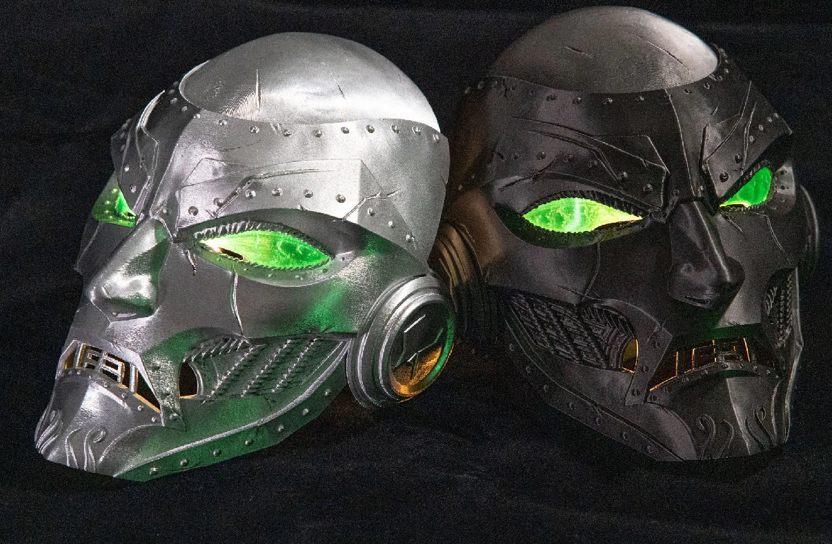 Dr. Doom mask (life size) - marvel