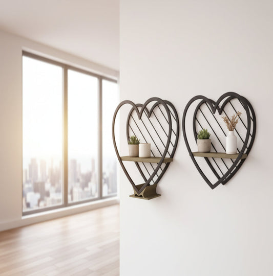 Heart Decorative Shelf