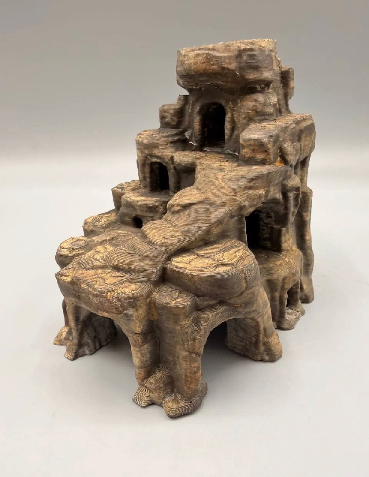 Desert cave aquarium 2 story