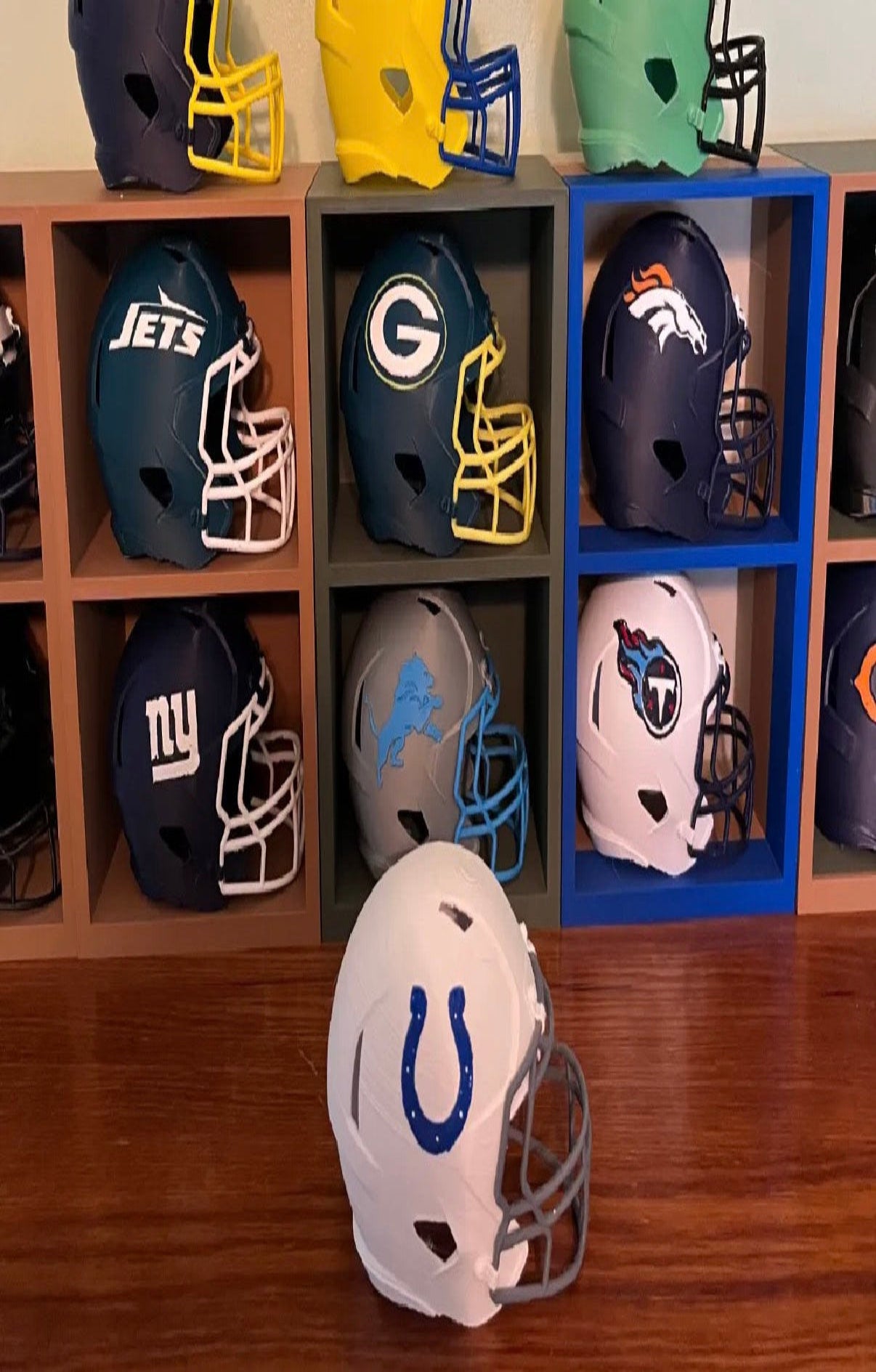 NFL Inspired Football Helmet