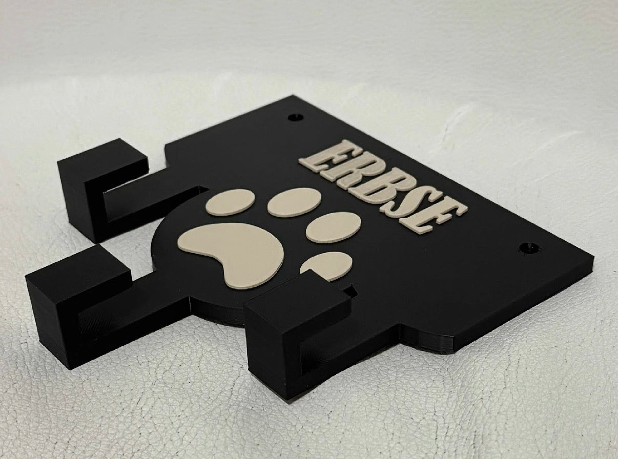 Dog Leash Holder with Name - customizable