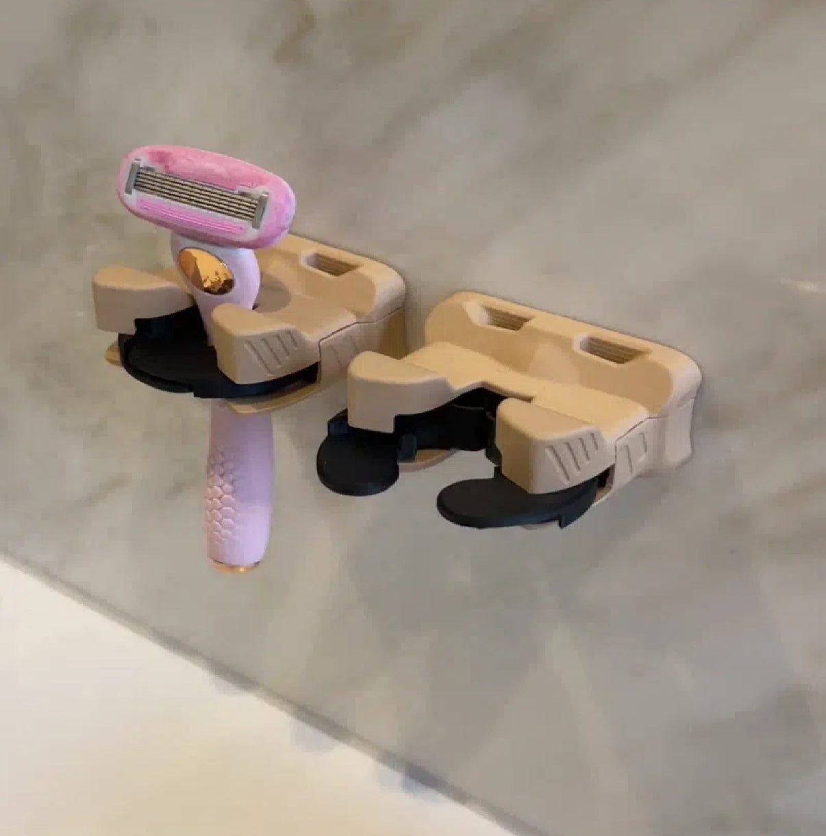 Mechanical Razor &amp; Shaver Holder – Fidget Design (Set of 2)