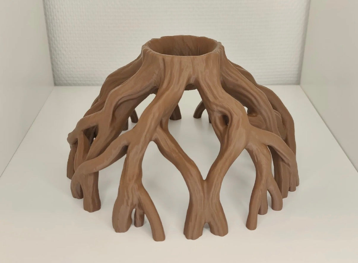 Natural Mangrove Stump Hideout Aquarium Decoration