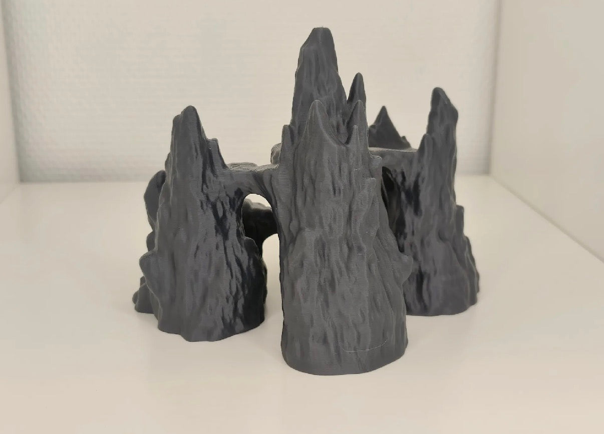 Aquarium Terrarium Fantasy Rock Stone Fortress