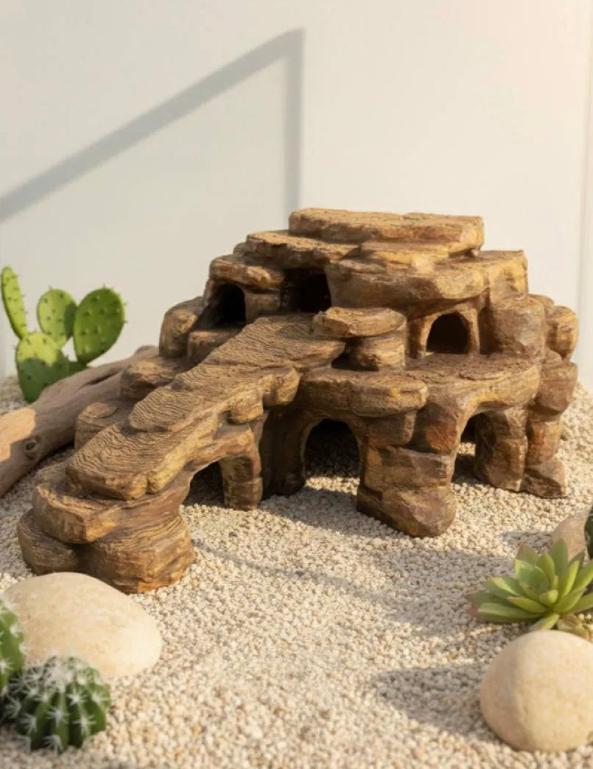 Desert cave aquarium