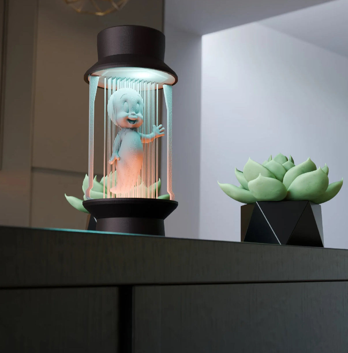 Casper The Ghost-Inspired String Lamp